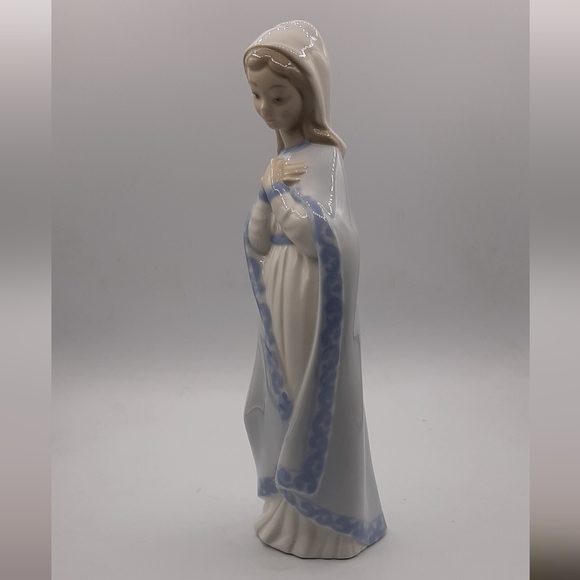 Rare Zaphir Girl Innocent Shy 10 1/4" Tall Porcelain Figurine Made in Spain - Picture 2 of 9